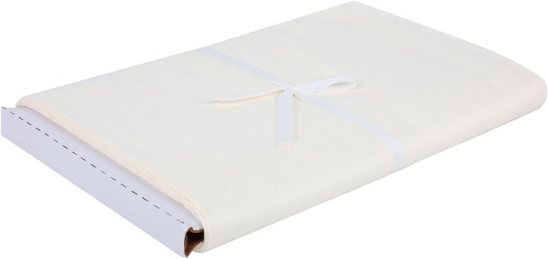 craftido -19 Options-100% Cotton Fabric by The Yard in Solid Color 44”Wide by 3yd (9 ft) -Medium Weight 5.2 oz-Soft Cotton for Quilting, Sewing, Crafts, Binding, Backing and Lining - Ivory White - Image 2
